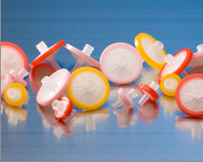 PVDF Hydrophobic Syringe Filter, 25 mm, 0.22 µm, Sterile