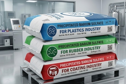 [P-800] Precipitated Barium Sulfate in Plastics Rubber Industry